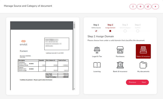 document categories