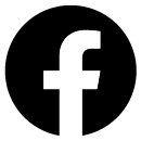 facebook black logo